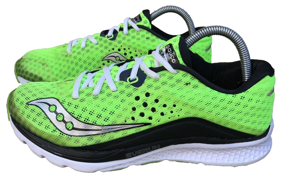Saucony Running Shoes Trainers Sneakers Kinvara 8 Men s Everun Green Black UK 7
