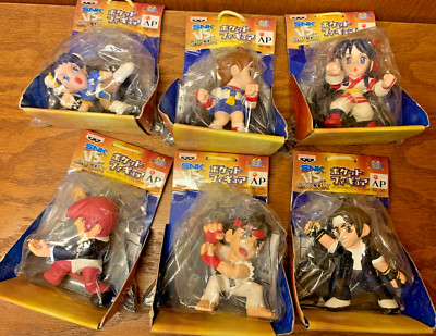 Banpresto Street Fighter II SNK VS. CAPCOM 2.5'' figures set of 6