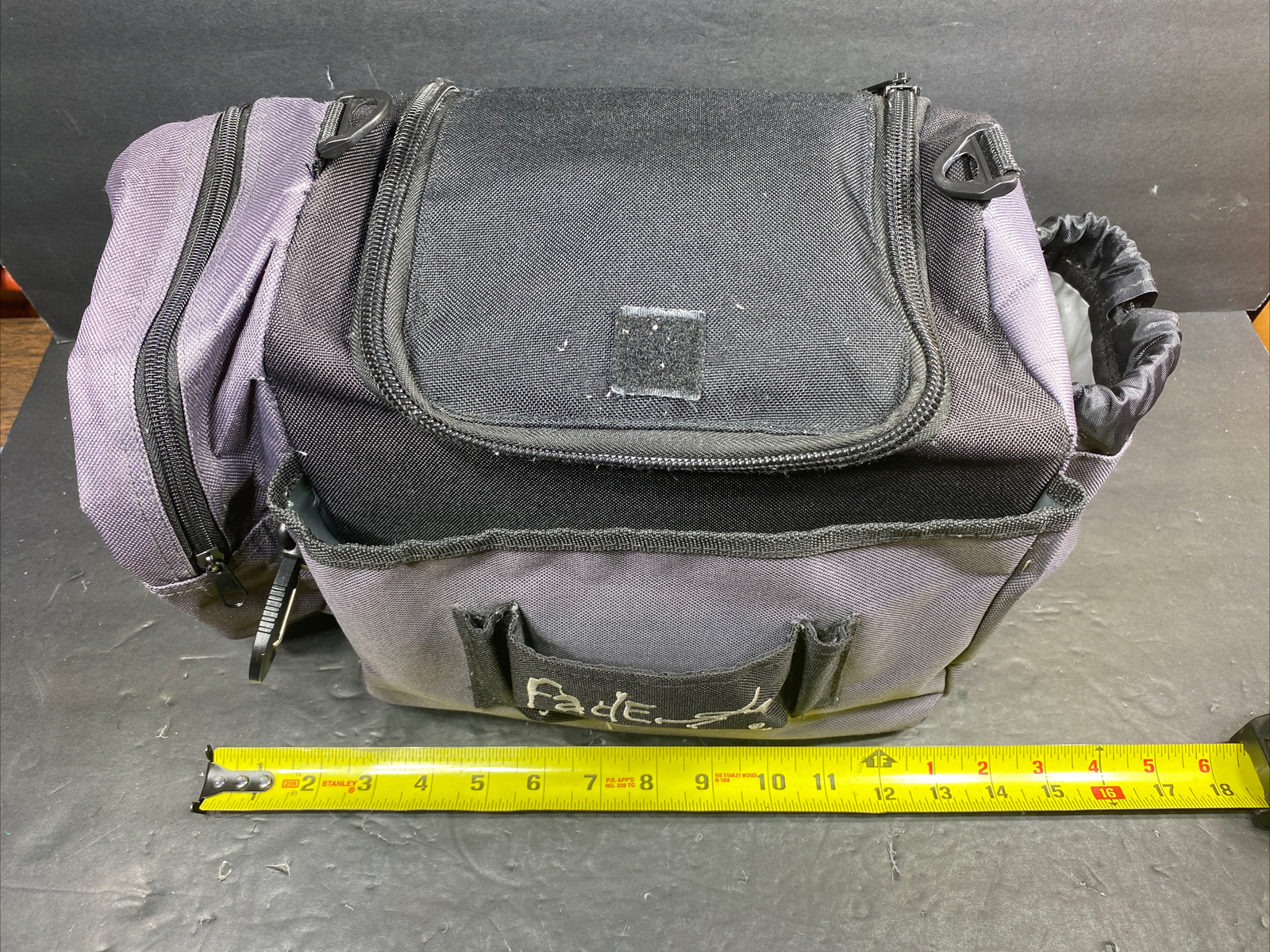 Dynamic Discs Fade Backpack Carry Bag Disc Golf Satchel Case Gray