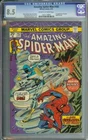 AMAZING SPIDER-MAN #143 CGC 8.5 CR/OW PAGES // 1ST APPEARANCE CYCLONE 1975