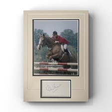David Broome - Welsh Show Jumping Champion Signed Display