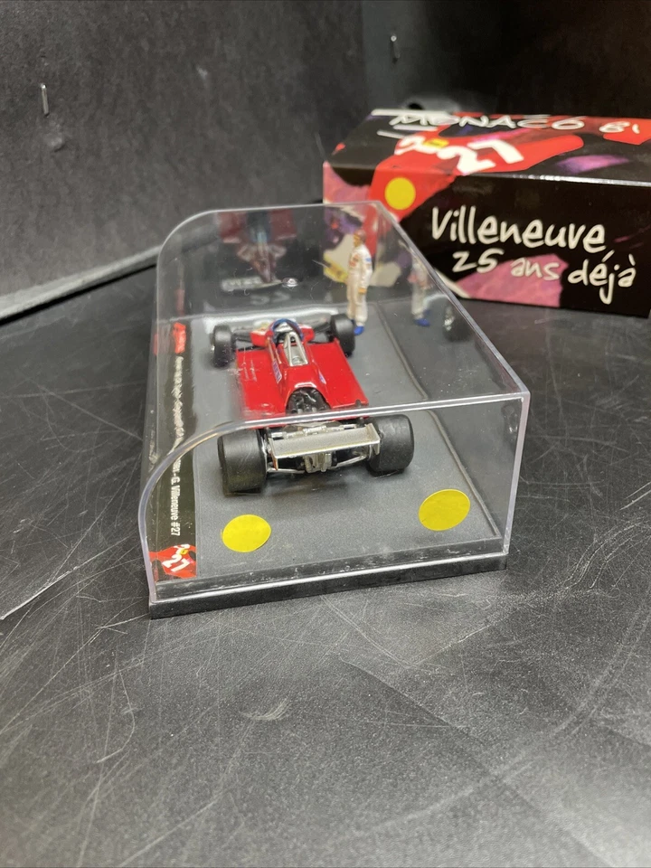 Brumm B 1/43 - F1 Ferrari 126 Ck Turbo Monaco Gp 1981 Villeneuve Limited Ed. 500 - Image 4 of 4