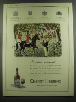 1953 Cherry Heering Liqueur Ad