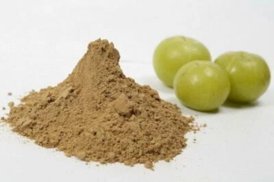 Amla Ground Powder, Indian Gooseberry (Dry Hog Plums) Pure **ON OFFER** Free P&P
