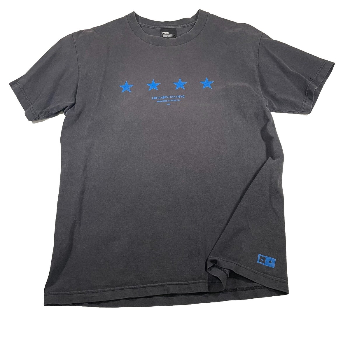 フェード Mサイズ FOUR STAR フォースター 半袖 Tシャツ スケート Vtg Fourstar Skate T Shirt L Graphic Print Skateboarding
