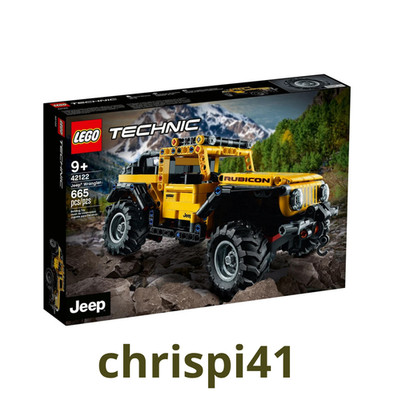 LEGO 42122 Technic Jeep Wrangler Building Kit NEW