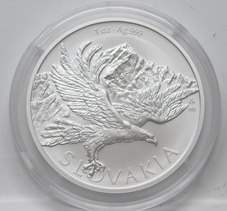 Niue 2 Dollar 2026 Slovakia Eagle 1 oz. silber