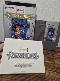 Castlevania II Simon's Quest NES Nintendo - CIB Complete with Box & Manual