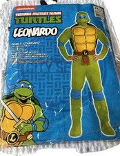Teenage Mutant Ninja Turtles Leonardo Adult Standard Size Costume MISSING MASK