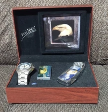 Paul Jardin American Eagle Watch/Lighter/Knife set ~ NEW