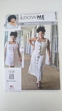 Know Me ME2107 Sizes 8-16 Sewing Pattern Two Piece Skirt And Top Set New Uncut