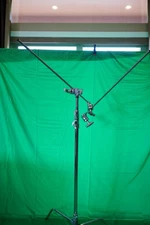 Impact 40” C-Stand Turtle Base and Grip Arm Kit & 40” Extension Grip Arm Chrome