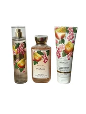 Bath & Body Works Brightest Bloom Body Scrub, Body Lotion & Fragrance Mist Set