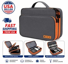 Travel Cable Organizer Bag Waterproof Electronics Accessories Storage-Case Pouch
