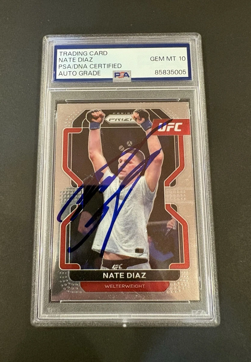 Preços baixos em Nate diaz UFC MMA itens Original Autografada | eBay