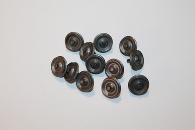 *** Athearn Blue Box Locomotive Parts *** 12-Athearn Locomotive Metal Wheels ***