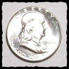 1958-P FRANKLIN HALF DOLLAR  Bright White & Lustrous Choice BU w/ FBL   #11C89
