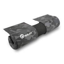 Barbell Squat Pad with Thick Nylon Padding, Hip Thrust Pad for Squats, Camo