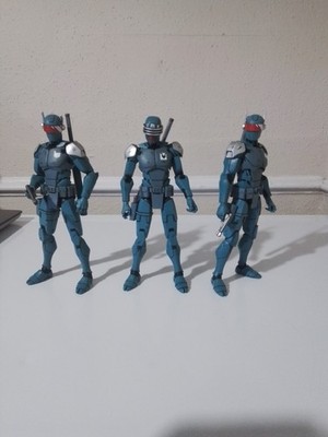 NECA TMNT the Last Ronin Synja Patrol Bot Lot Of 3