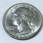 1953-D Washington Quarter - 90% Silver - Circulated Coin #4982