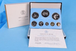 Belize Münzsatz 1976 Coinage of Belize PP/Proof