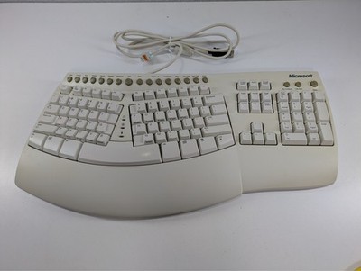 Microsoft Wired USB Ergonomic Natural Keyboard Pro RT9402 - TESTED & CLEAN