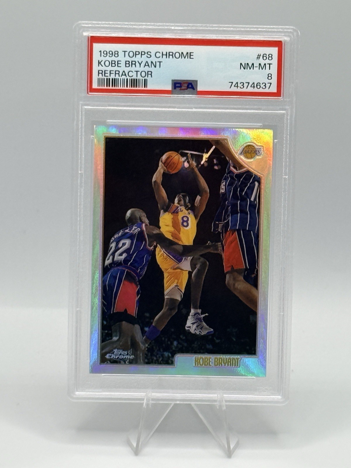 Kobe Bryant 1998 Topps Chrome #68 Refractor Price Guide - Sports