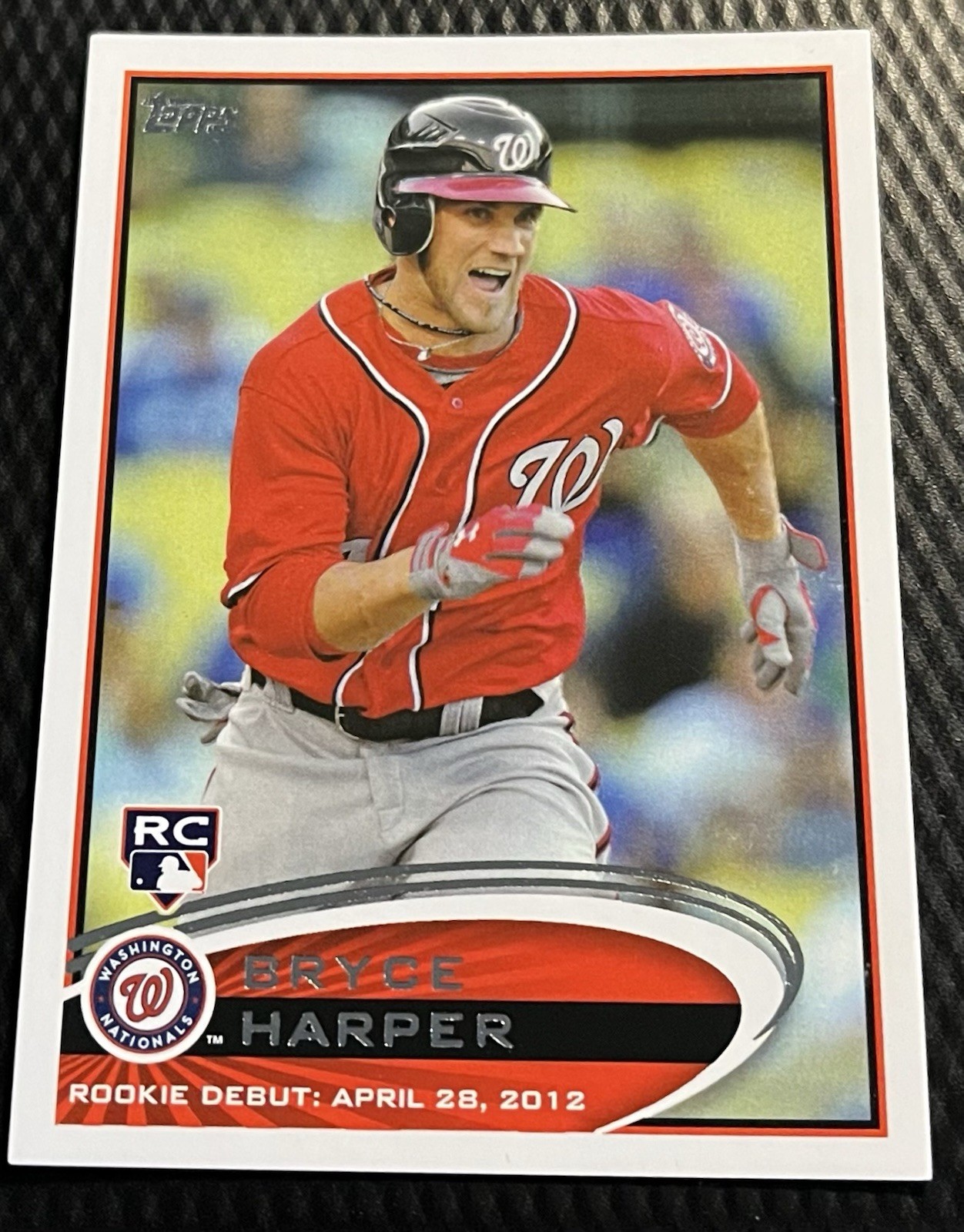 2012 Topps Update Bryce Harper Nationals Phillies Hi-Grade Rookie Card #US183