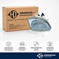Hauptscheinwerfer Rechts Diederichs 3433982 Passend FÜR Fiat Frontscheinwerfer