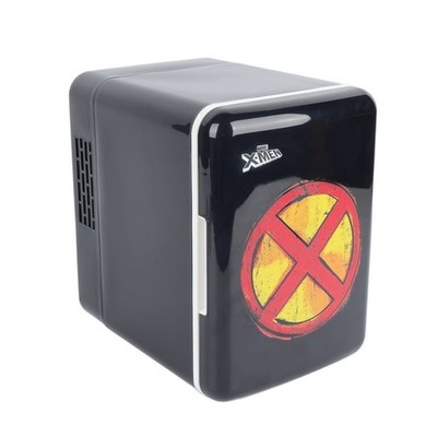 Marvel- X-MEN LED Mini Fridge 6 Can Insulated Interior 