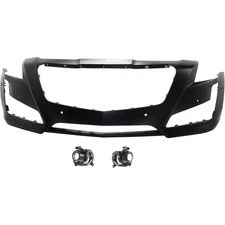 84033408, 95419301 New Set of 3 Bumper Covers Fascias Front for Cadillac CTS 14