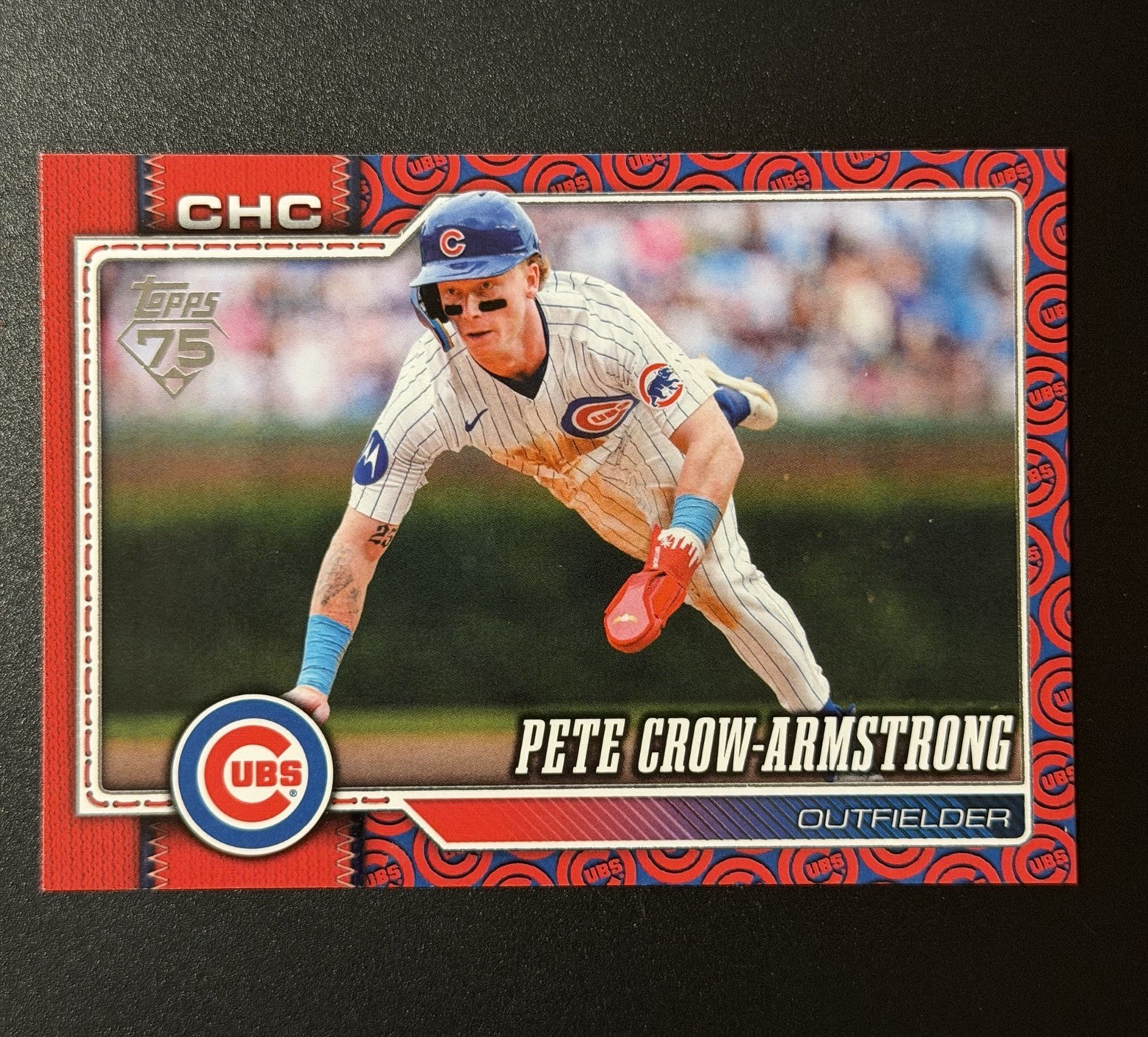 2026 Topps Series 1 - Pete Crow-Armstrong #196 Team Color Border Variation