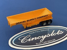 Tyco US1 Electric Trucking Gravel supply Company trailer Hopper HO Slot Cars