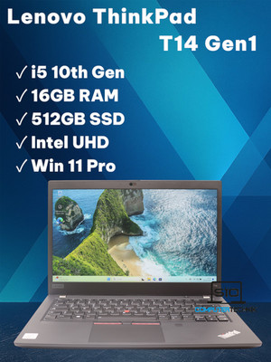 Lenovo Thinkpad T14 Gen1 i5-10th 16GB RAM 512GB SSD 14'' FullHD Backlight