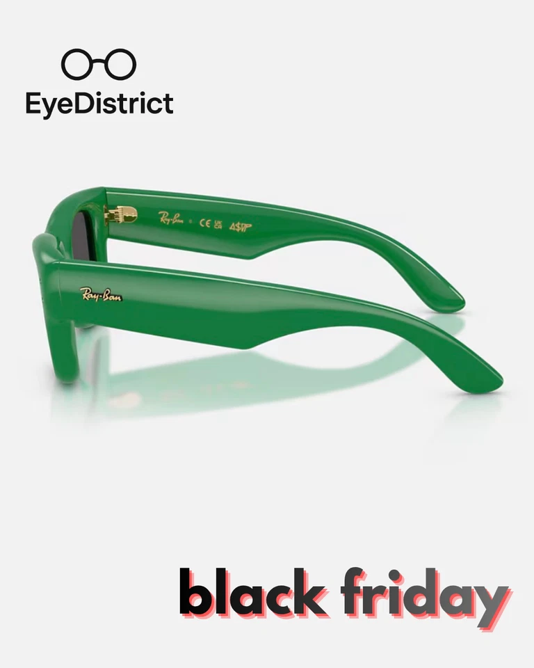 Rayban wayfarer puffer green - Immagine 2 di 4