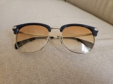 PAUL SMITH PS24111S LINDEN 004 SILVER/BLUE 52/19/145 Men Sunglasses New Italy