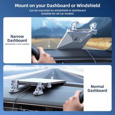 Starlink Mini Car Mount for Dashboard Suction Cup Windshield Secure Mounting Kit