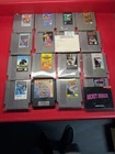 LOT OF 16 NINTENDO NES GAMES CLEANED TESTED AND WORKING!