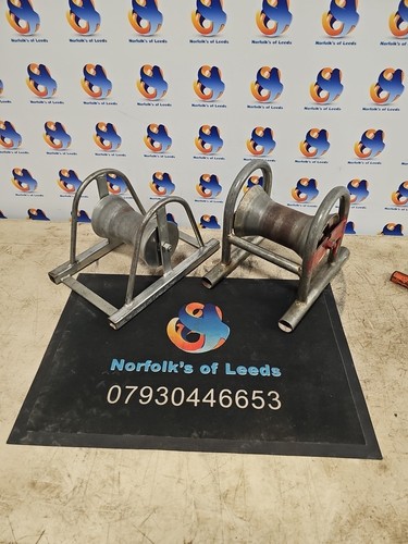 Cable Rollers Straight Line Heavy Duty SWA 170mm Lot Of 2 Mixed Inc Vat - Picture 2 of 5