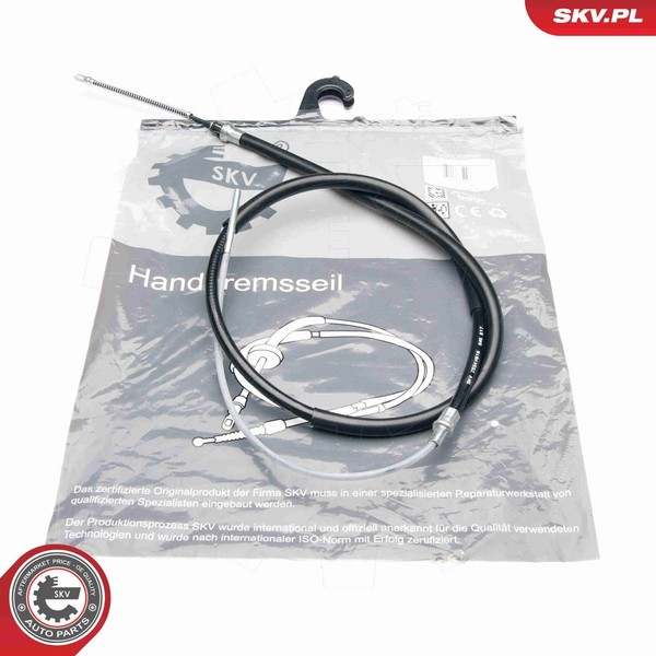 Esen SKV Bremsseil Seilzug Feststellbremse 25SKV616 FüR VW Caddy 2 9K9A 9K9B Up-image
