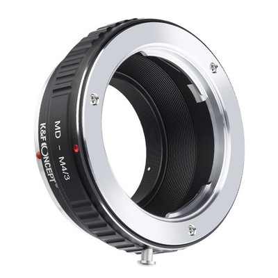 Minadax KF Hochpräzisions-Objektivadapter MD-M4/3 - Kompatibel für MD/MC Objekti
