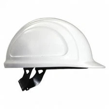 North Hard Hat Front Brim Type 1 Class E Pinlock White North Safety N10010000