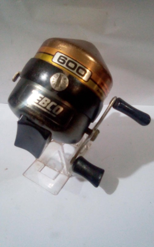 Vintage Zebco 600 coppertop fishing reel