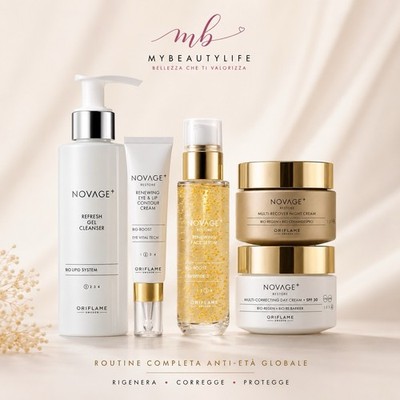   Globale Anti-Aging-Komplette Routine - Glattere, strahlendere und regenerierte Haut  