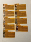 HTF Rare Vintage 1988 Gi-Joe Tiger Force File Card Lot! Collectors SET!