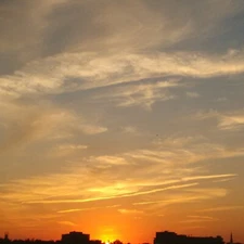 SUNSET ☀️ Canada picture photo virtual postcard #069T2c by Helena Baru