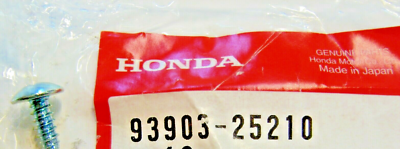 NOS Honda Tapping Screw (5X12) 93903-25210 NEW OEM QTY 1 | eBay