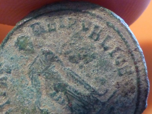 MONNAIE ROMAINE ANTIQUE - NUMMUS RARE - A REPERTORIER & RESTAURER ! (SALE) - Imagen 7 de 9