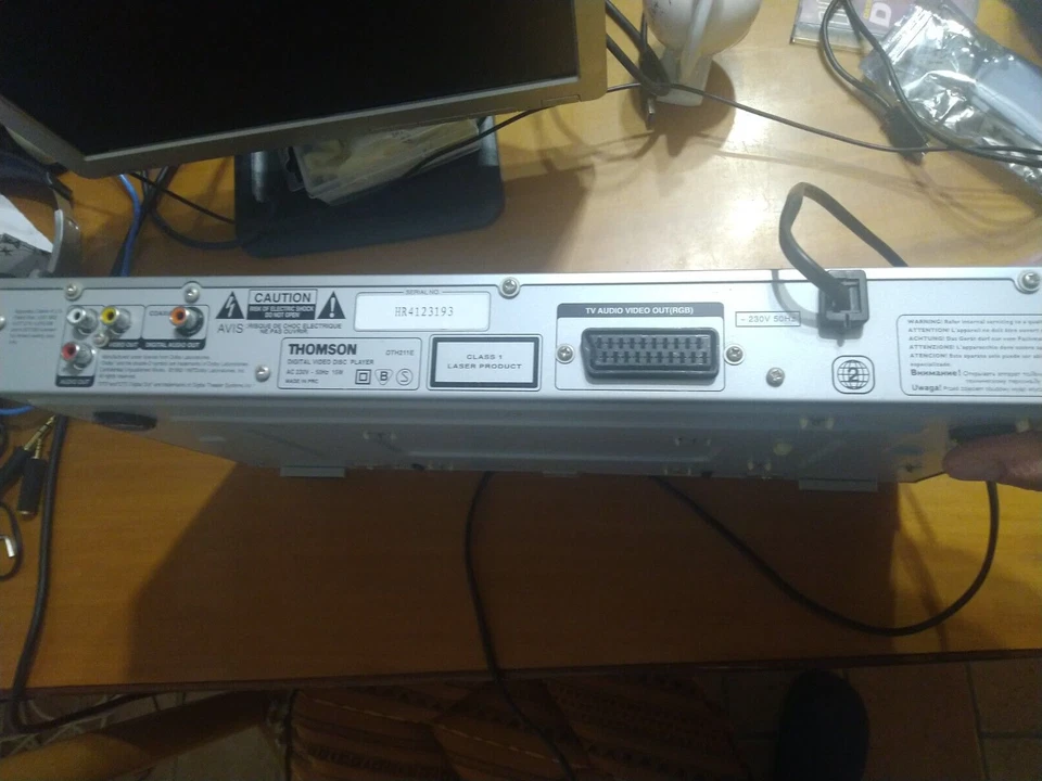 Lettore DVD Thomson Funzionante Foto 3 de 3