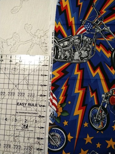 Alexander Henry BORN TO RIDE Motorcycles Choppers Flags Lightning 2002 HTF RARE - Picture 2 of 3